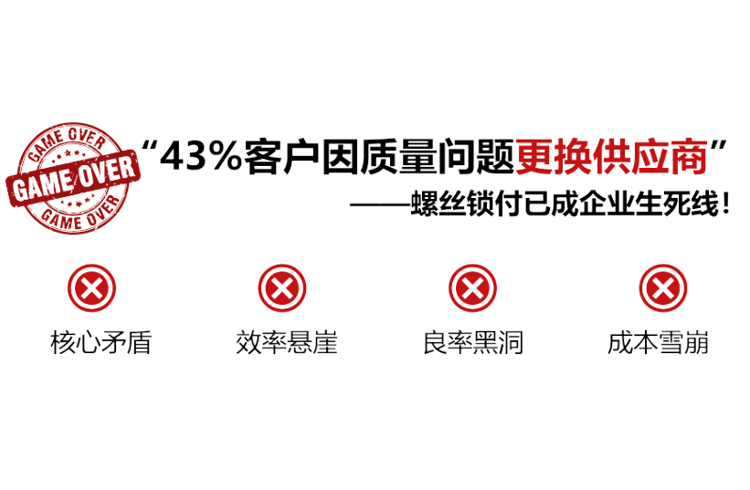 M1.4微型螺絲鎖付良率暴跌至78%，澤達(dá)工業(yè)4.0方案如何3倍提效破局？